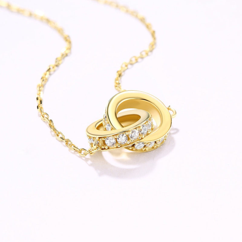 Valérie Round 14K Gold Necklace