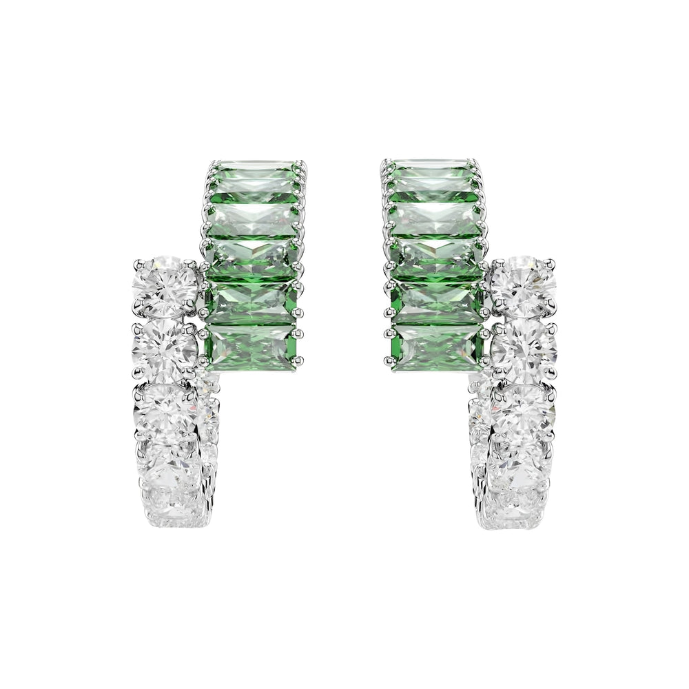 Yvonne Green Baguette Earrings