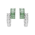 Yvonne Green Baguette Earrings