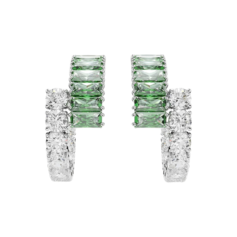 Yvonne Green Baguette Earrings