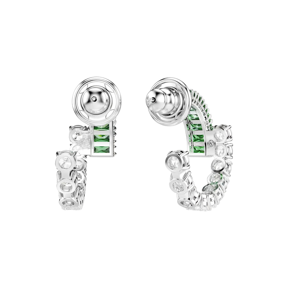 Yvonne Green Baguette Earrings