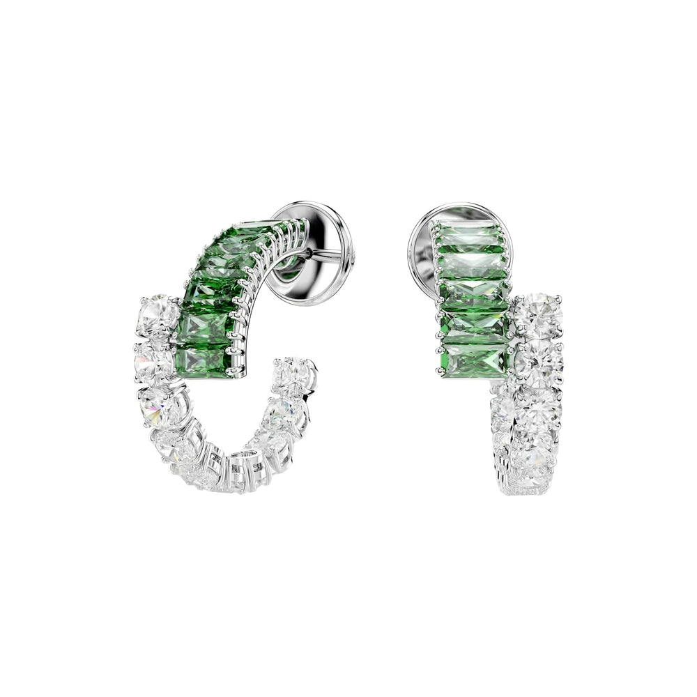 Yvonne Green Baguette Earrings