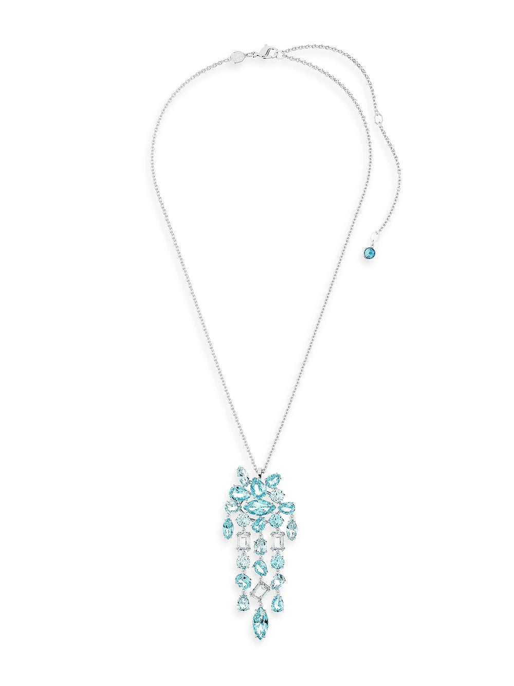 Viktoria Blue Waterfall Necklace