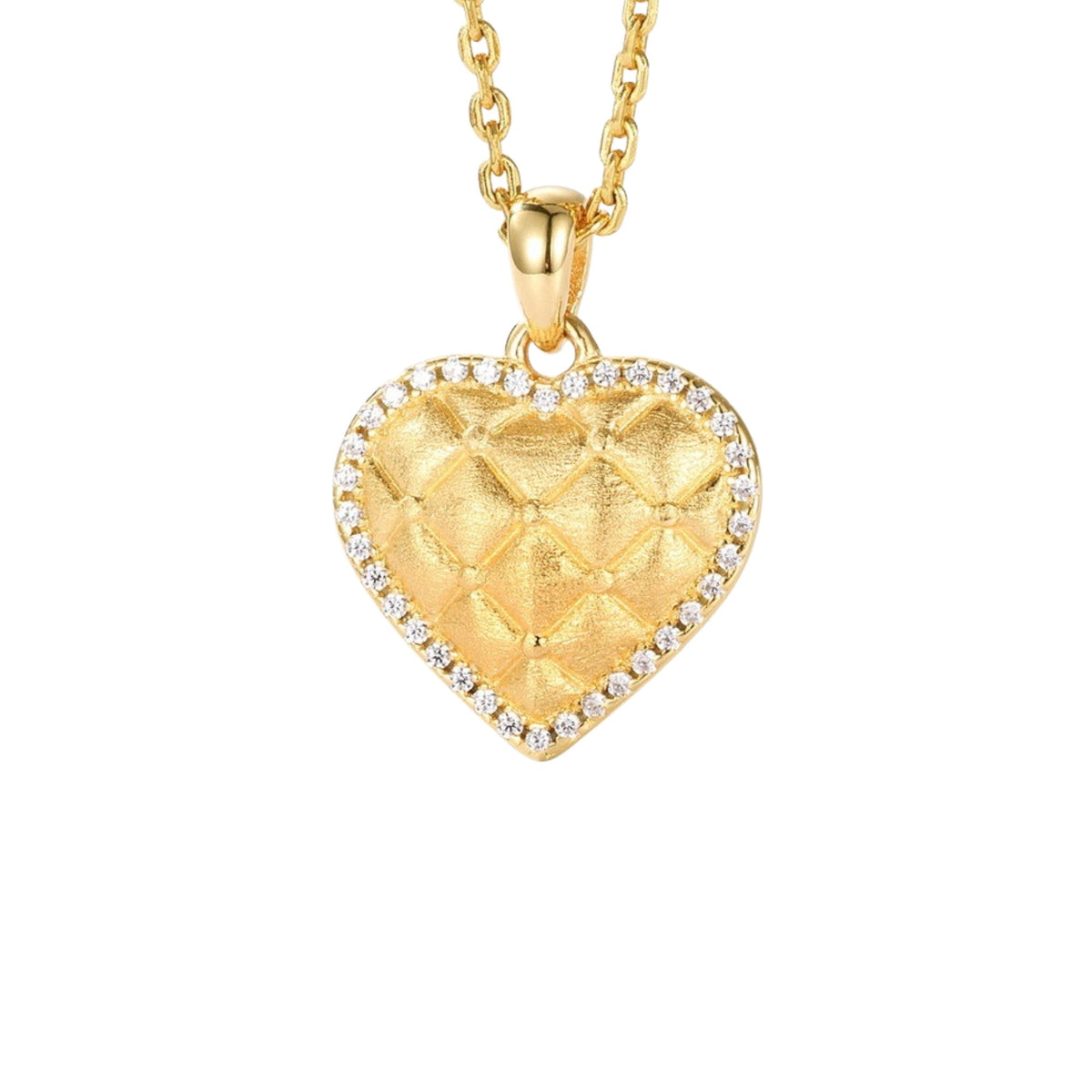 Wanda 14K Gold Heart Necklace