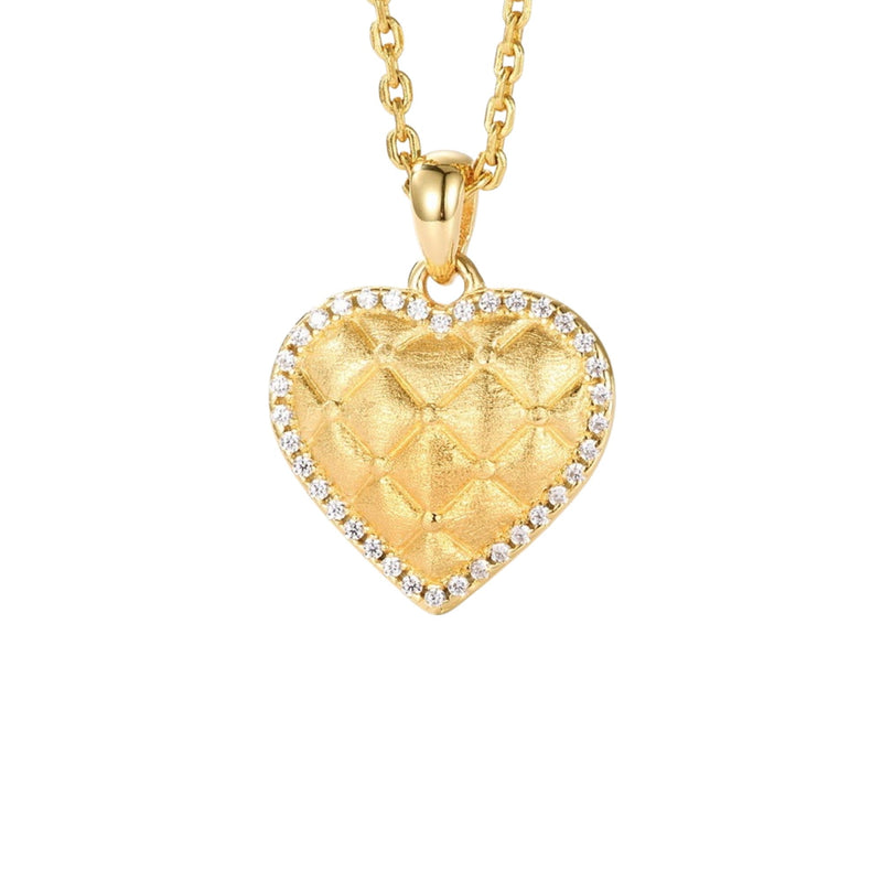 Wanda 14K Gold Heart Necklace