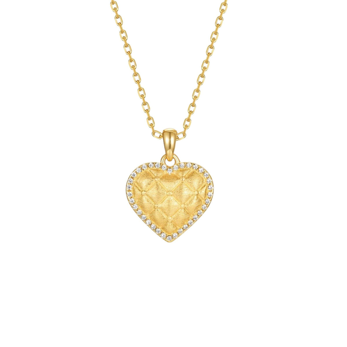 Wanda 14K Gold Heart Necklace
