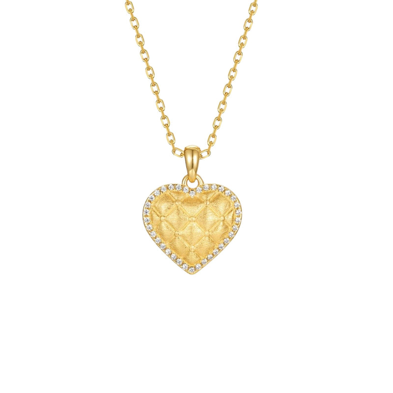 Wanda 14K Gold Heart Necklace