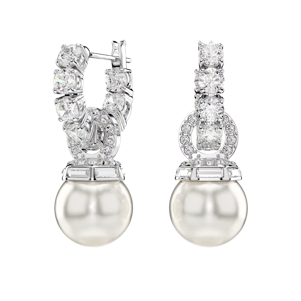 Wibke Silver Pearl Earrings