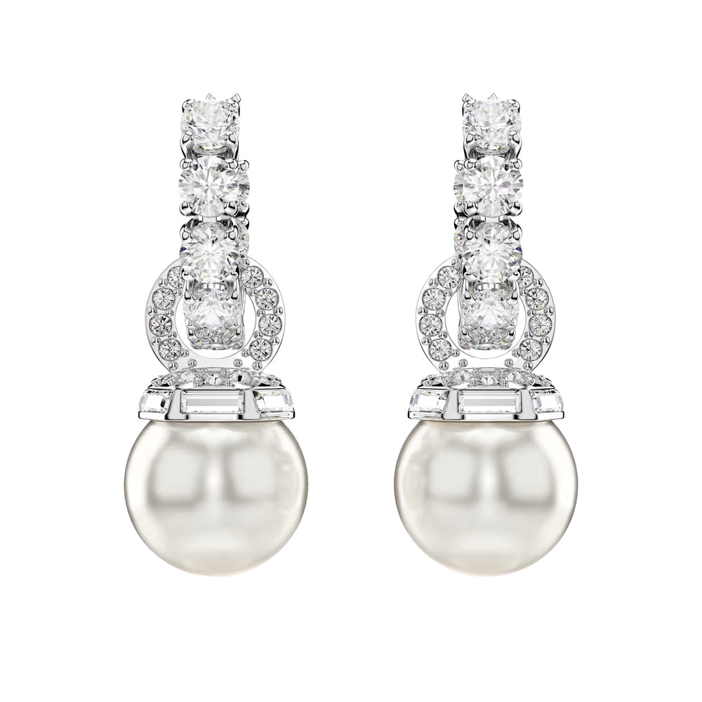 Wibke Silver Pearl Earrings