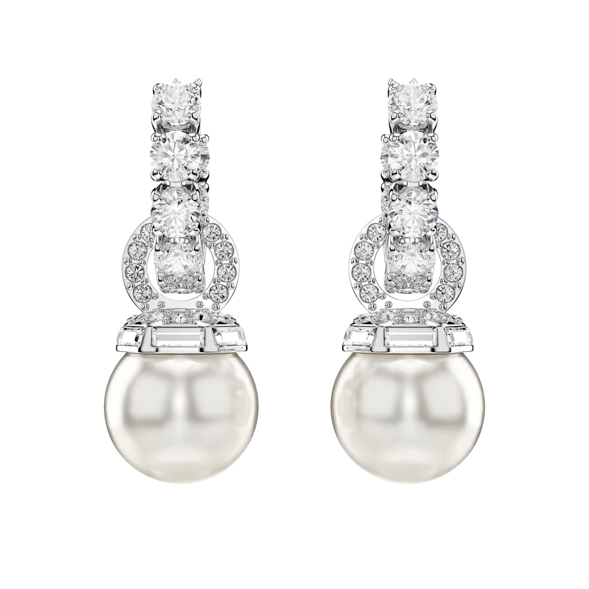 Wibke Silver Pearl Earrings