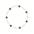 Célestine Peacoke Green Starburst Necklace