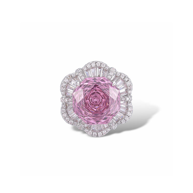 Winifred Pink Rose Floral Ring