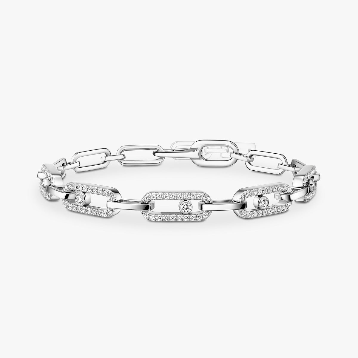 Wulflind 14K Gold Paperclip Link Bracelet