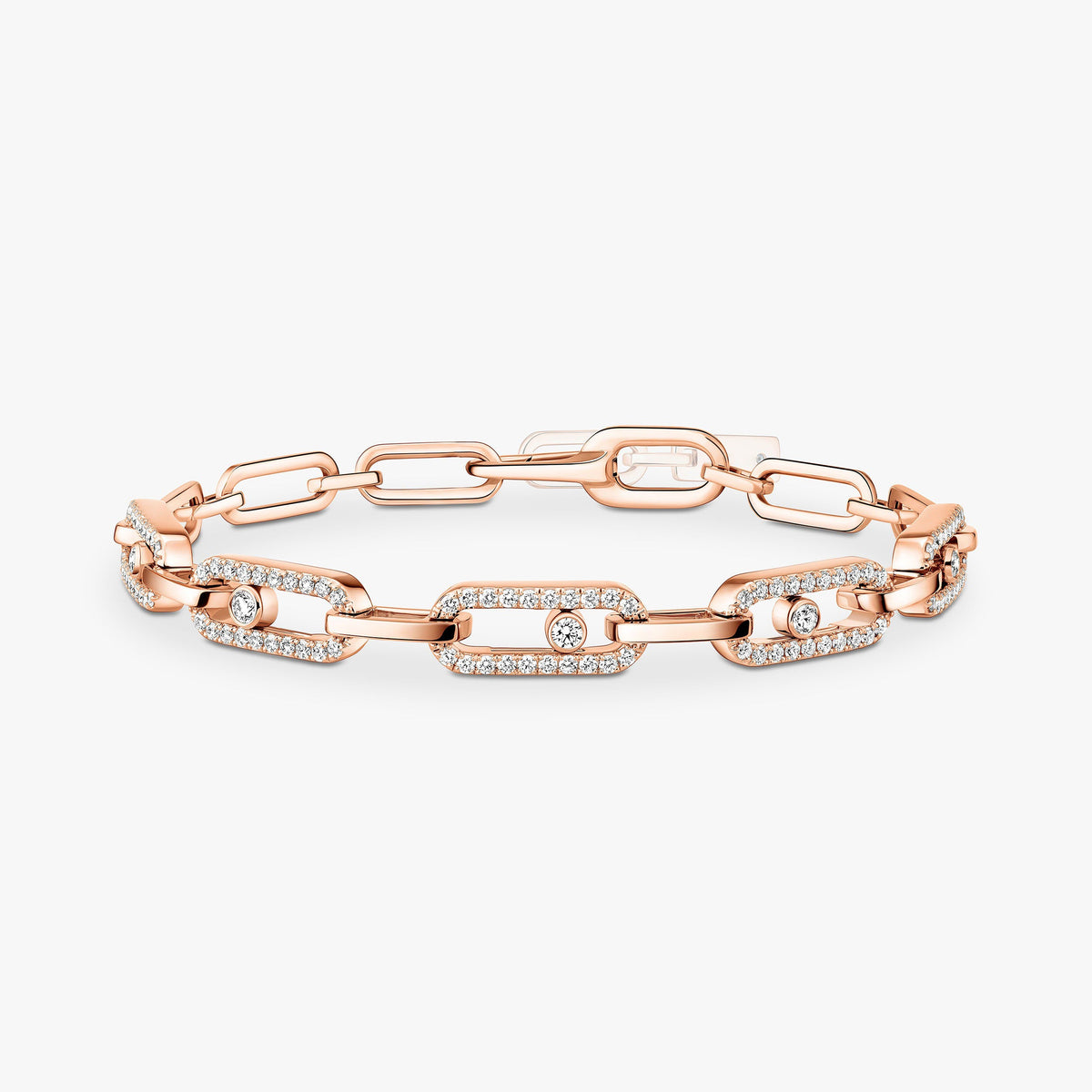 Wulflind 14K Gold Paperclip Link Bracelet