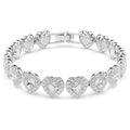 Xenia Silver Heart Bracelet