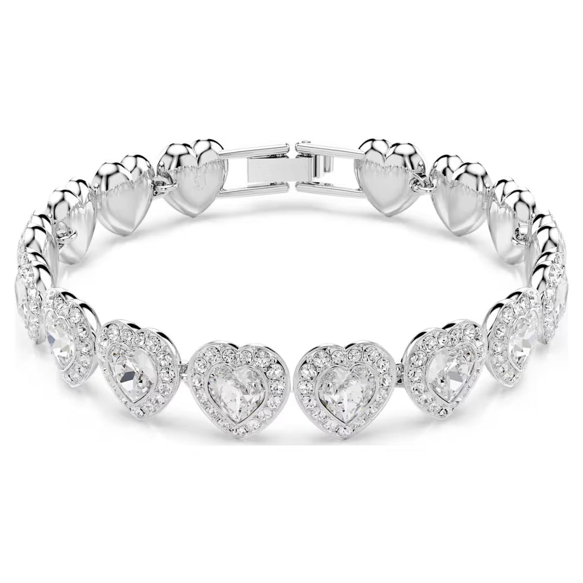 Xenia Silver Heart Bracelet
