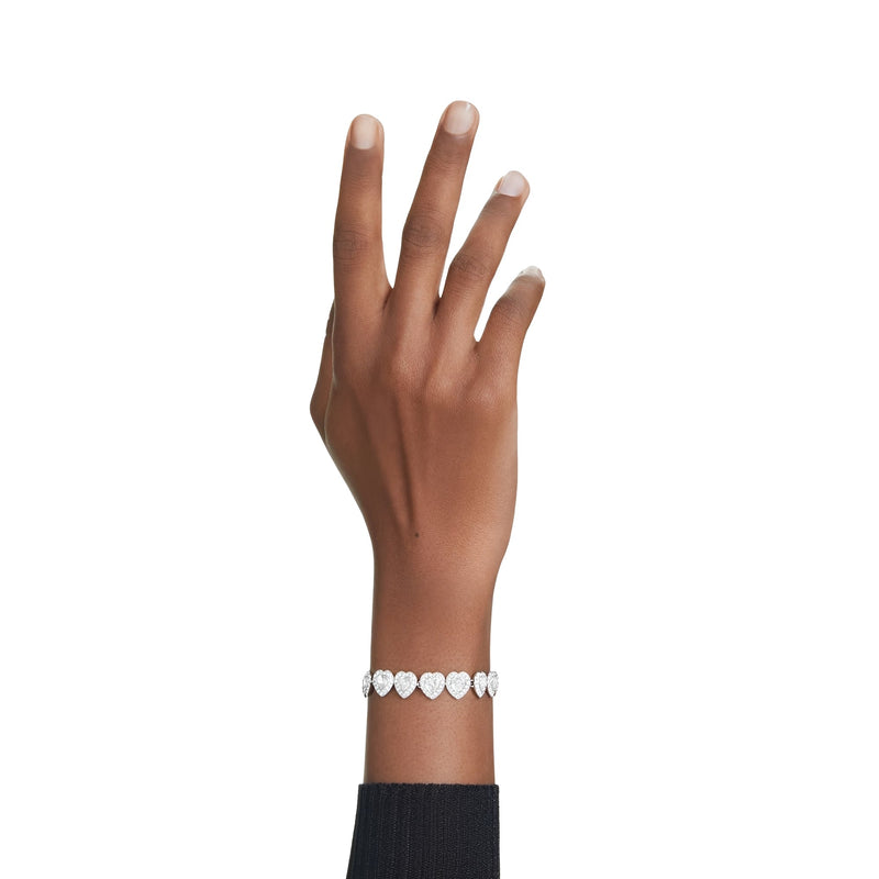 Xenia Silver Heart Bracelet