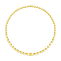 Ydralind Round Teardrop Choker Necklace