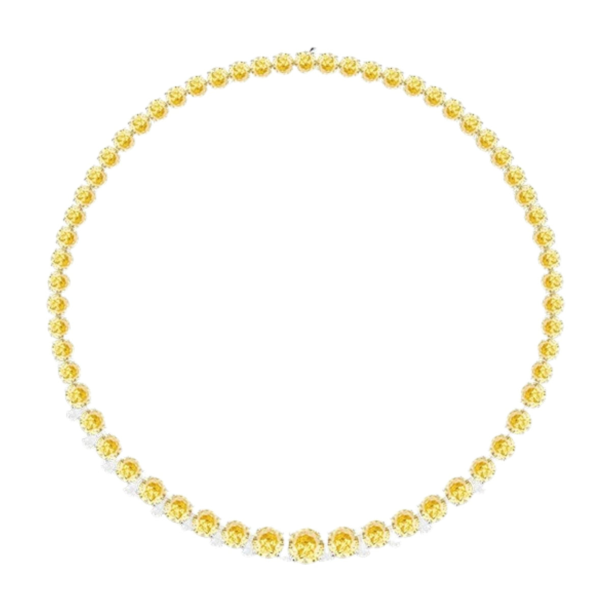Ydralind Round Teardrop Choker Necklace