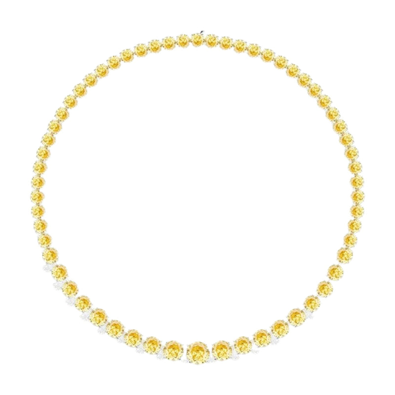 Ydralind Round Teardrop Choker Necklace