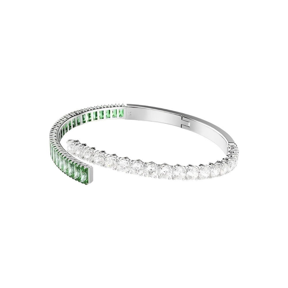 Yvonne Green Baguette Open Bangle