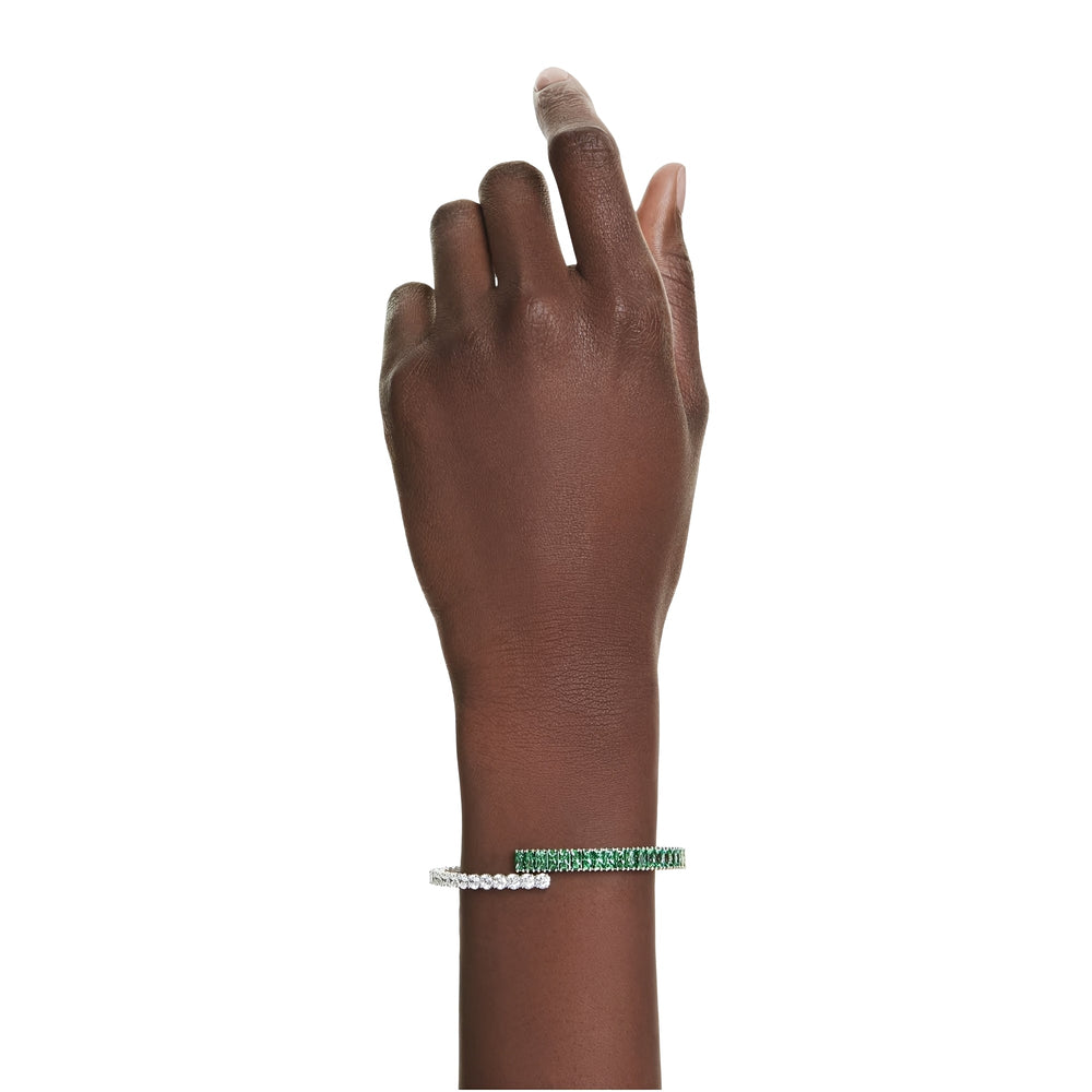 Yvonne Green Baguette Open Bangle