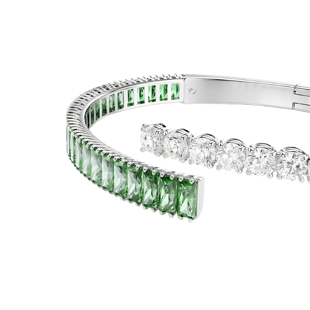 Yvonne Green Baguette Open Bangle