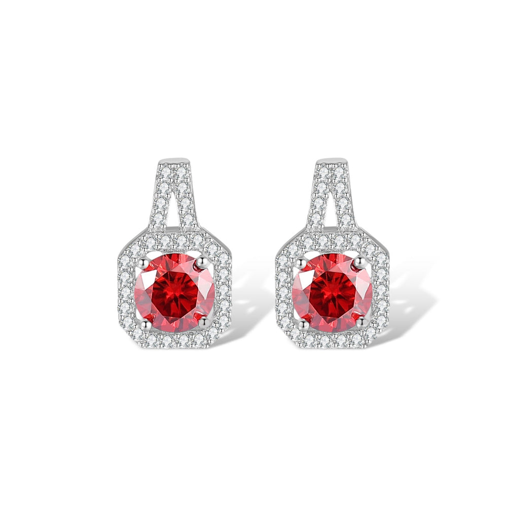 Zéphyrine Ruby Round Necklace Set