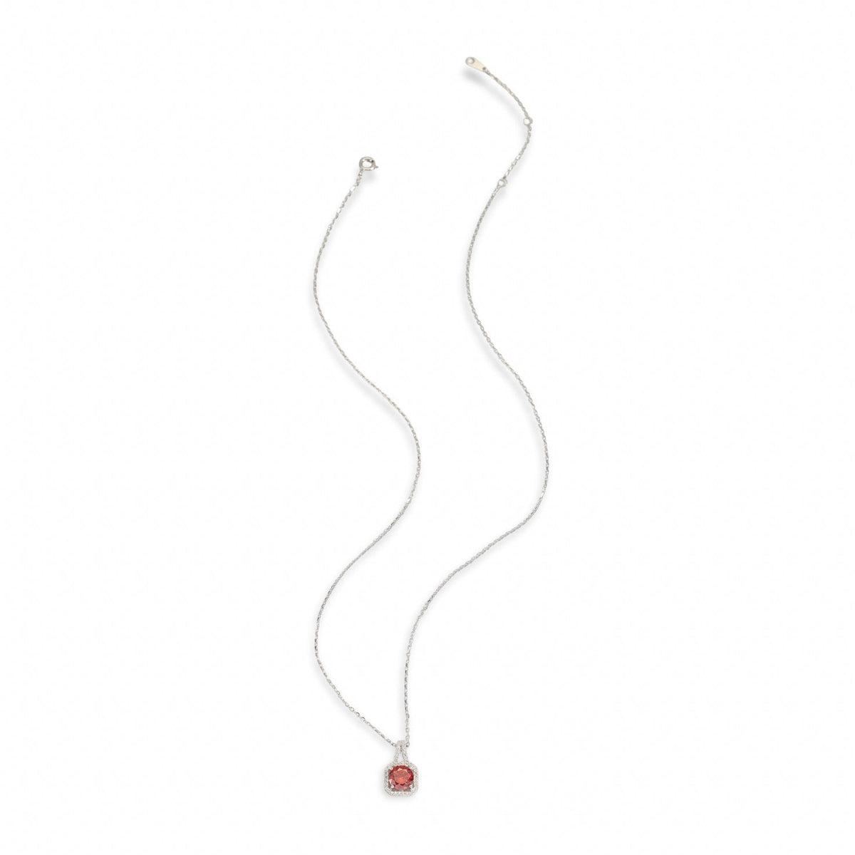 Zéphyrine Ruby Round Necklace Set