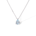 Zigrun Blue Teardrop Necklace