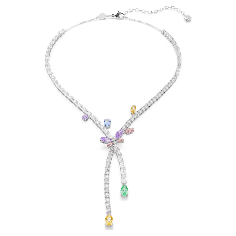 Zinnia Multicolor Dragonfly Necklace
