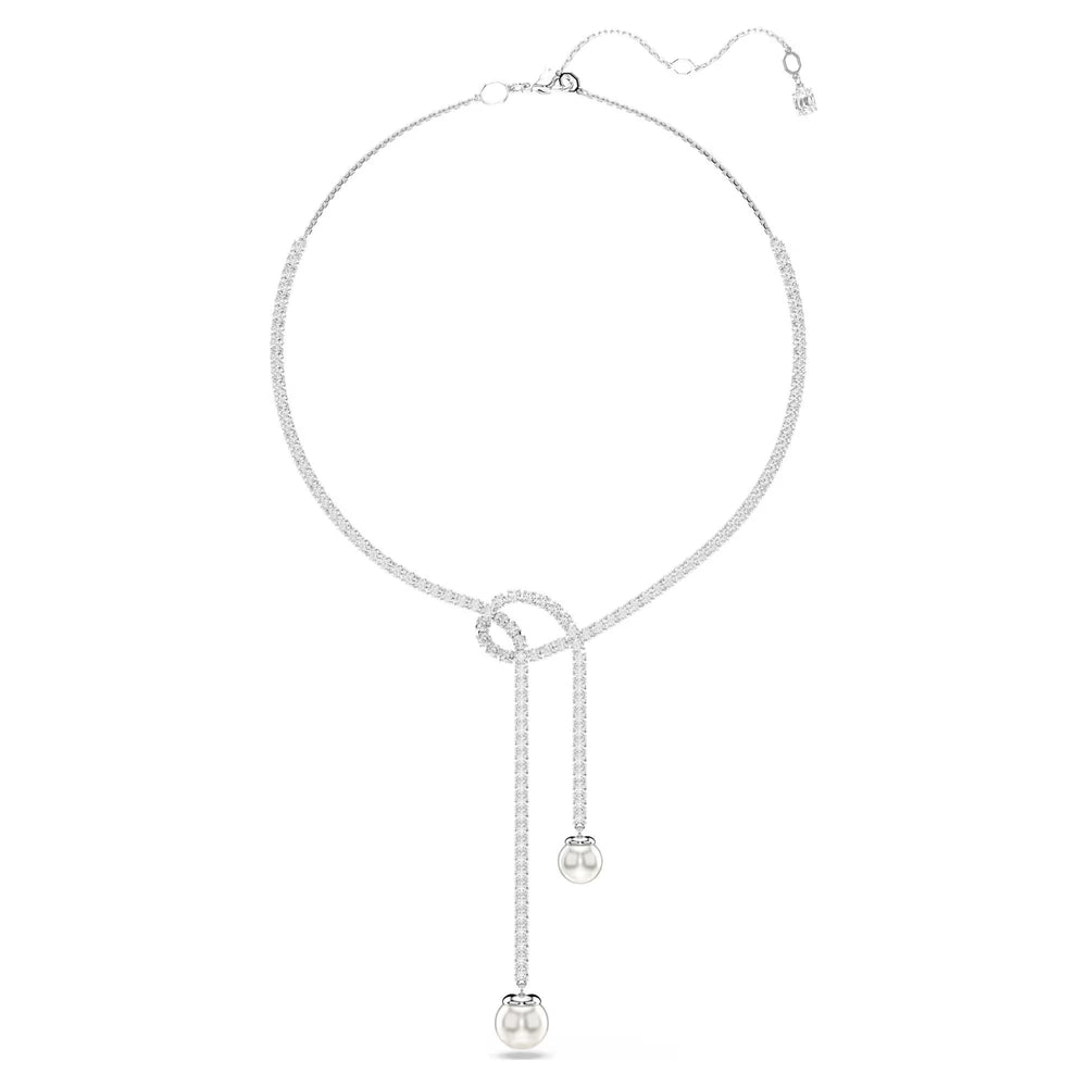 Zita Silver Pearl Necklace