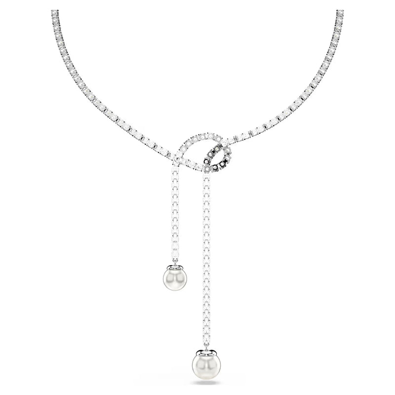 Zita Silver Pearl Necklace